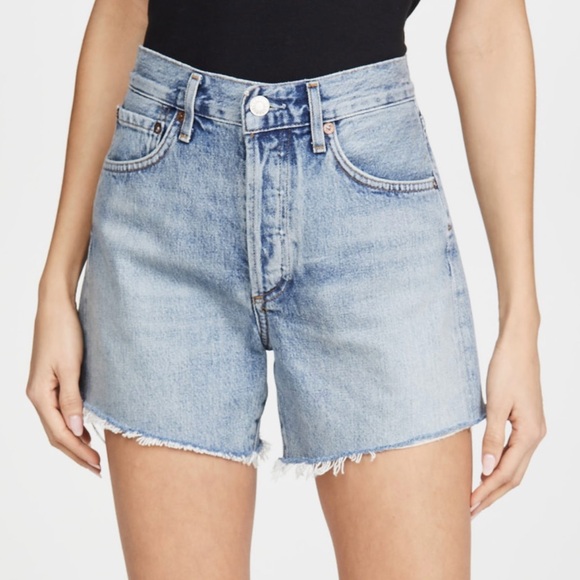 AGOLDE Reese relaxed cutoff shorts - Picture 1 of 5